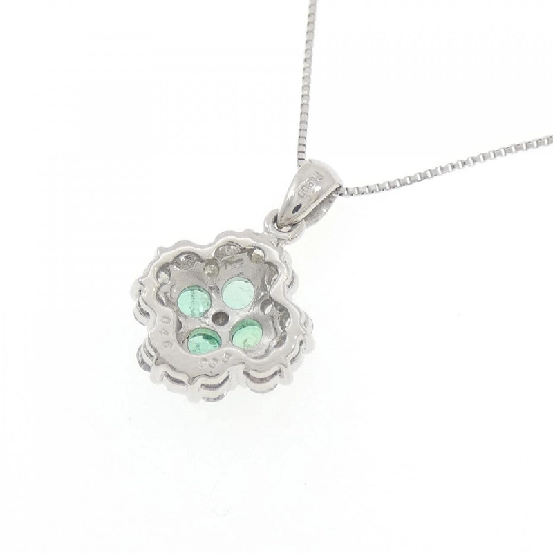 Dây chuyền ngọc lục bảo PT900/PT850 0.46CT - Hàng hiệu Authentic 862063