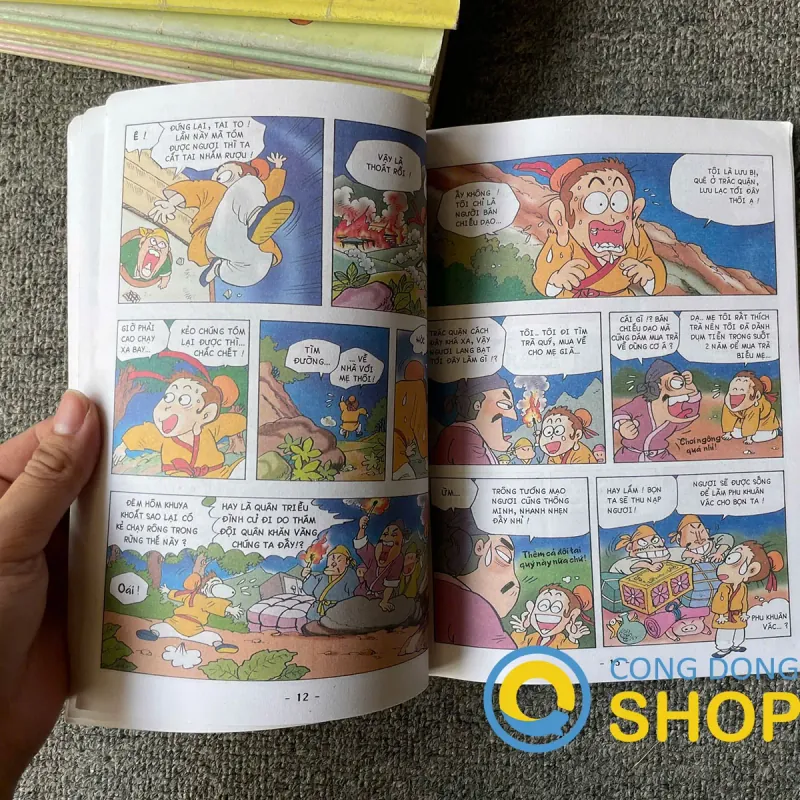 Truyện Tam Quốc Hài Diễn Nghĩa - Trọn Bộ 14 Tập - NXB Kim Đồng 723017