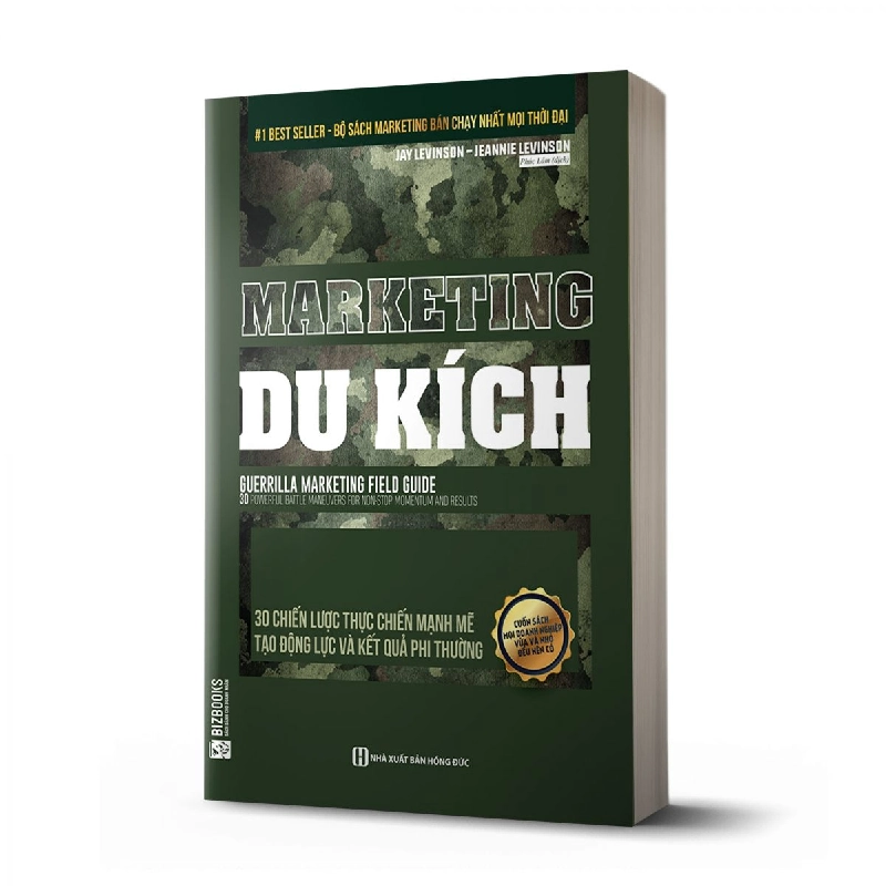 Marketing du kích: 30 chiến lược thực chiến mạnh mẽ tạo động lực và kết quả phi thường Mới 100% HCM.PO Jay Levinson và Jeannie Levinson Oreka-Blogmeo 163242