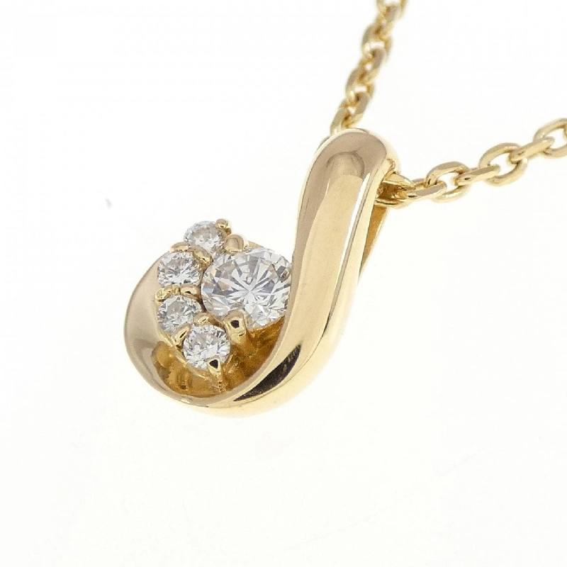 Dây chuyền kim cương K18YG 0.15CT - Hàng hiệu Chính hãng 862777