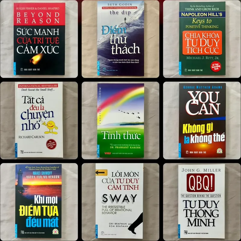 COMBO 9 SÁCH FIRST NEWS: Chìa Khoá Tư Duy Tích Cực + Điểm Thử Thách + Tỉnh Thức +... 603534