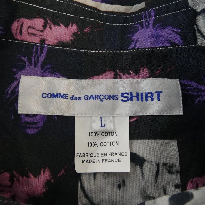 Áo sơ mi COMME des GARCONS SHIRT FM-B002 Andy Warhol S／S - Hàng hiệu Authentic 883652