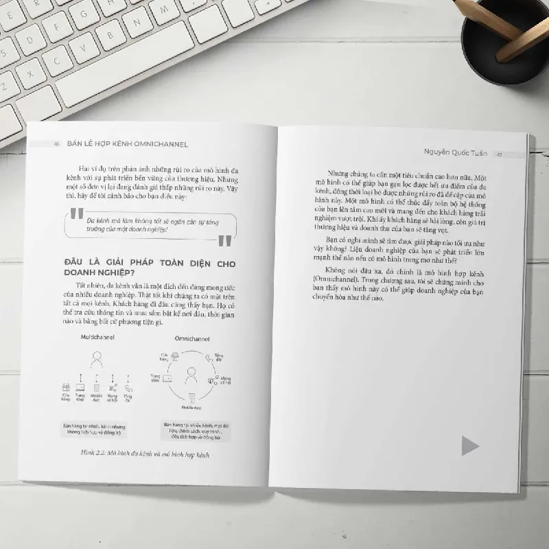 Bán Lẻ Hợp Kênh Omnichannel - NGUYỄN QUỐC TUẤN - GIVER BOOKS - MARKETING KINH DOANH 595429