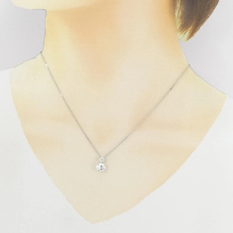 Dây chuyền kim cương PT950/PT850 1.10CT D VVS1 3EXT - Hàng hiệu Chính hãng 874813