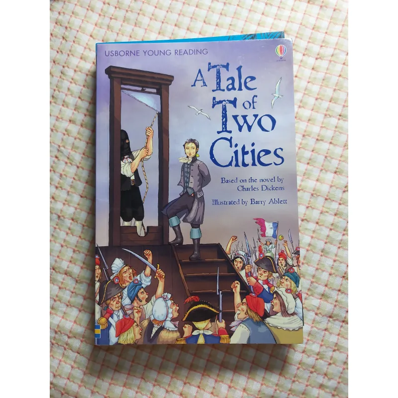 COMBO 4q USBORNE YOUNG READING – WIZARDS · ROBOTS · TREASURE ISLAND · A TALE OF TWO CITIES 751824