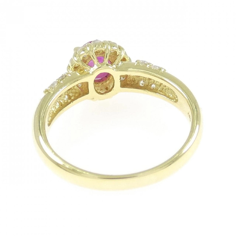 Nhẫn Ruby K18YG 0.66CT - Hàng hiệu Chính hãng 854445