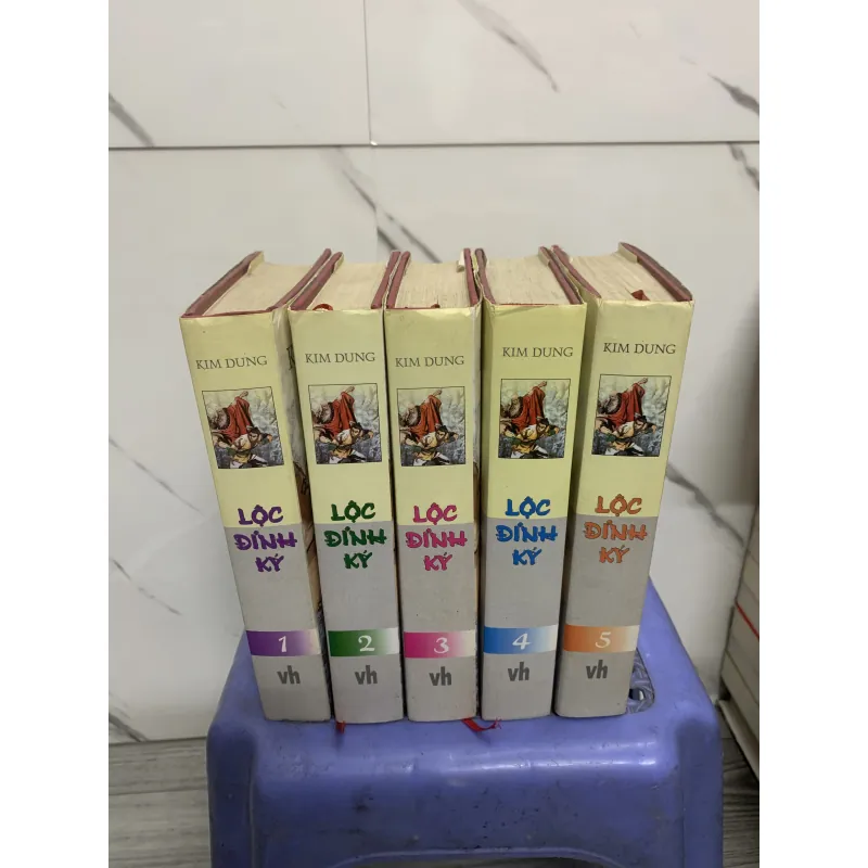Lộc đỉnh ký. Bìa cứng. Bộ 5 tập. 4b5 1037018