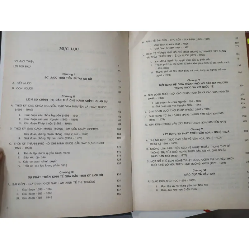 SÀI GÒN - THÀNH PHỐ HỒ CHÍ MINH 300 NĂM HÌNH THÀNH VÀ PHÁT TRIỂN 1698 - 1988 699274
