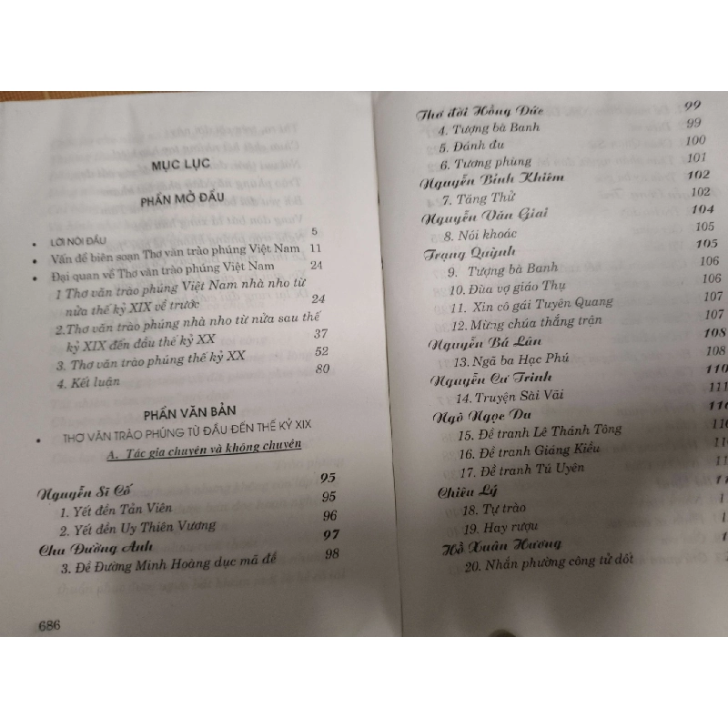 Thơ văn trào phúng Việt Nam - 2003 - 712 trang VĂN HỌC ANTQ1301 909962