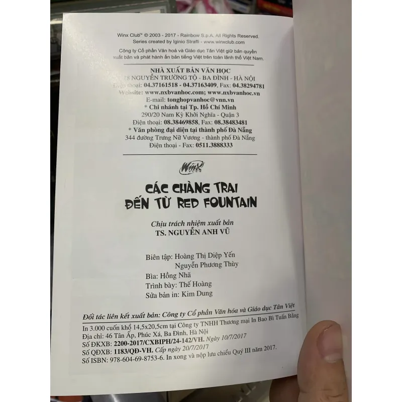 Truyện tranh winx công chúa phép thuật. Combo 8 cuốn tập 3 đến 10.  961412