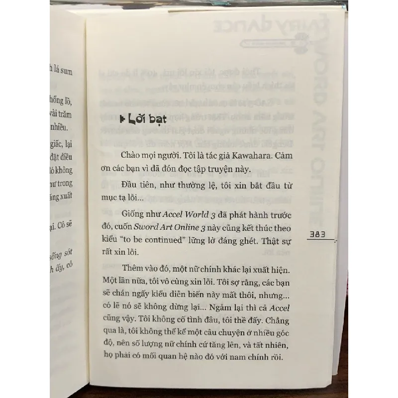 Sword Art Online 003: Fairy Dance – Reki Kawahara, abec 576052