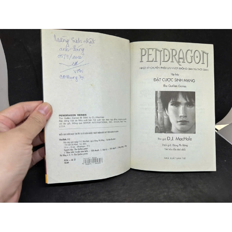 [Phiên Chợ Sách Cũ] Pendragon: Đặt Cược Sinh Mạng - Tập 7 - D.J. MacHale H0606, 2010 SBM 525962