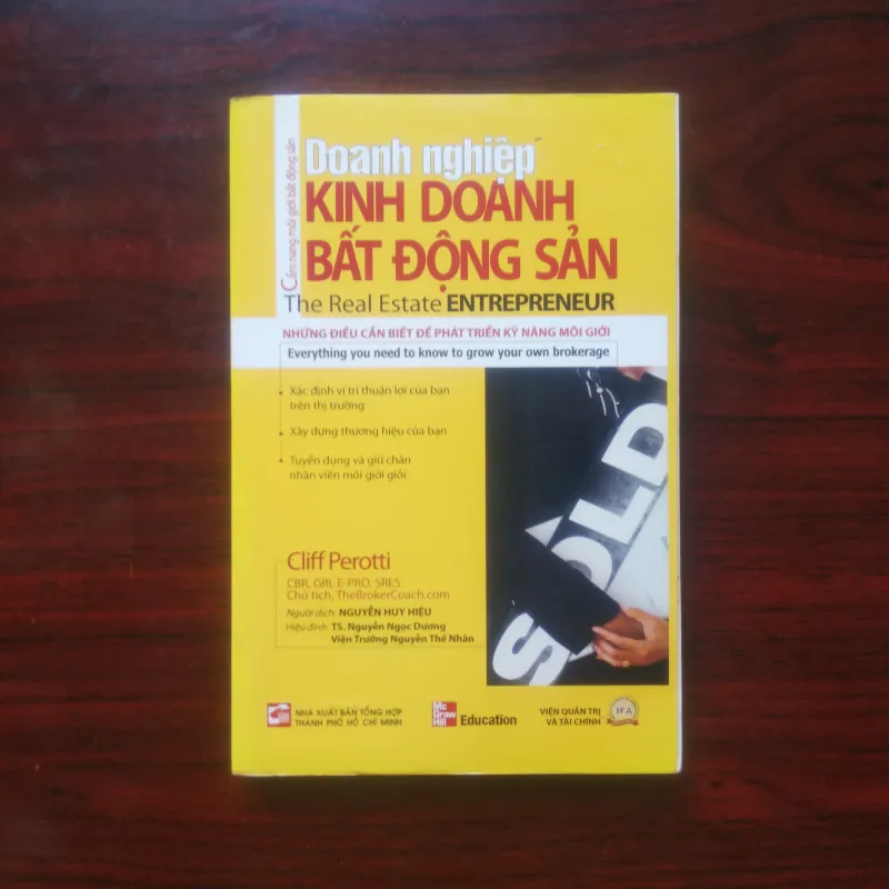 Doanh Nghiệp Kinh Doanh Bất Động Sản - Đầu Tư Bất Động Sản - Cliff Perotti [Sách Kinh Tế] 933112