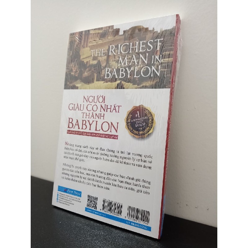 Người Giàu Có Nhất Thành Babylon (Tái Bản 2020) - George Samuel Clason New 100% ASB0304 65131