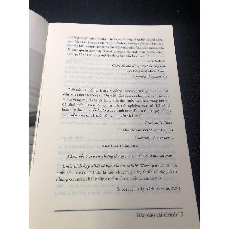 Báo cáo tài chính hướng dẫn từng bước hiểu và lập báo cáo tài chính Thomas R.Ittelson 2019 mới 80% ố nhẹ HCM1111 30532