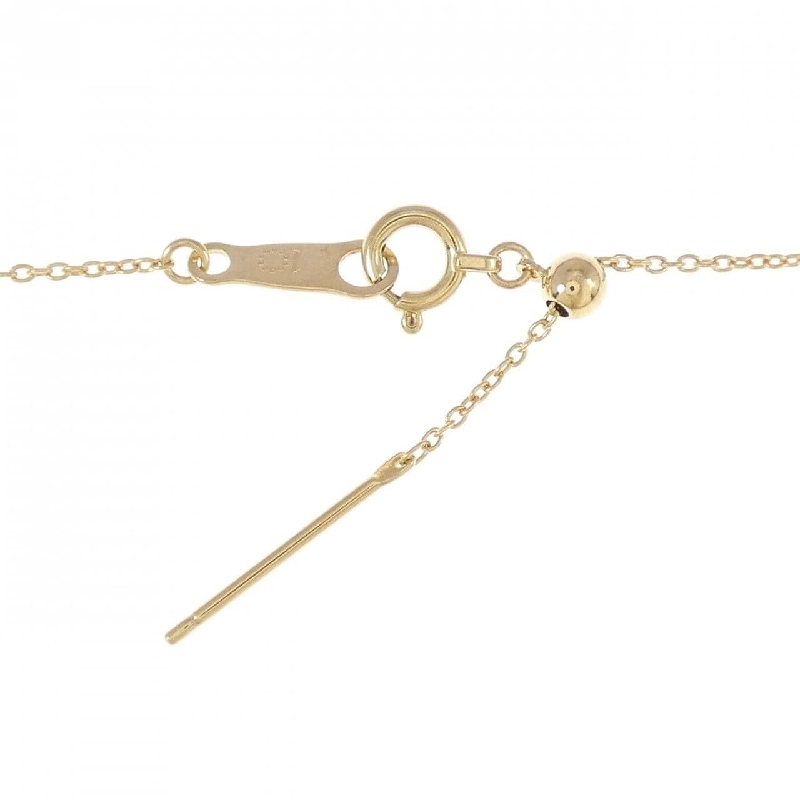 K18YG Chữ cái A Dây chuyền kim cương 0.05CT - Hàng hiệu Chính hãng 861998