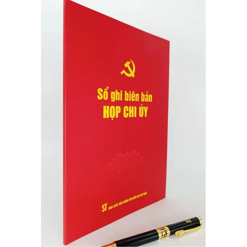 Sổ ghi biên bản họp chi ủy 1041533