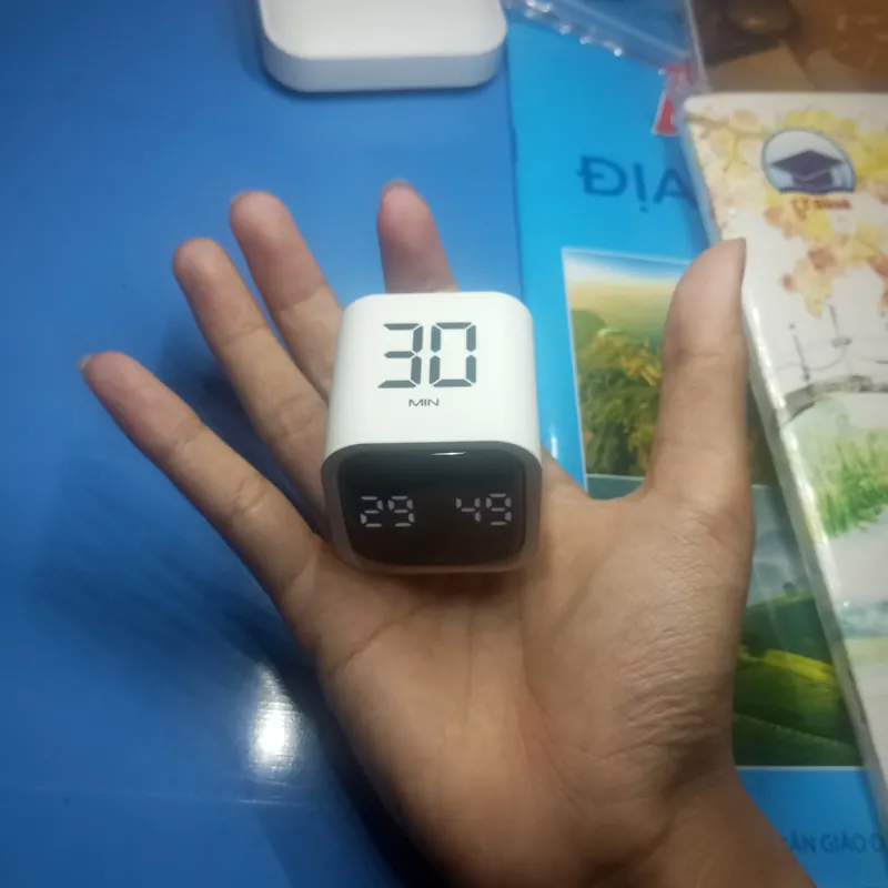 Đồng hồ đếm ngược Pomodoro F4 Timer cảm biến trọng lực, màn hình kỹ thuật  705002