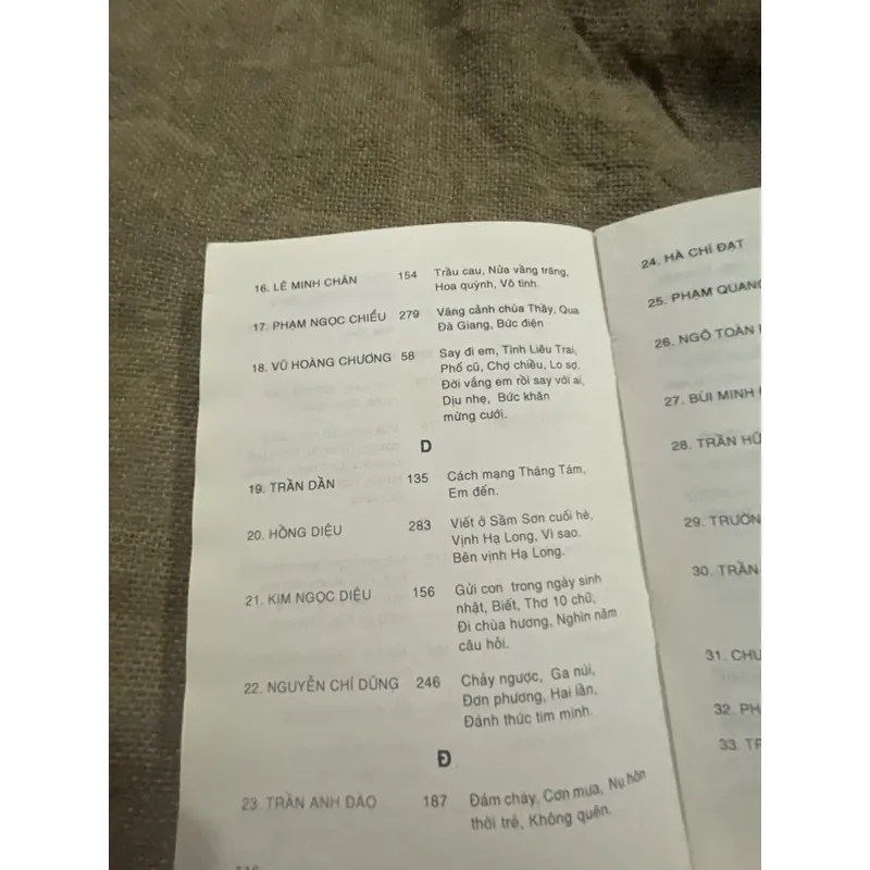 Thơ tình Nam định thế kỷ 20 - thơ Việt Nam chọn lọc  719338