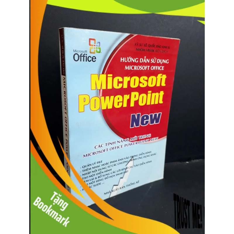 (TẶNG BOOKMARK) Microsoft office powerpoint mới 80% ố bẩn nhẹ 2007 RBK2811 Kỹ sư Lê Quốc Bảo Ạnh GIÁO TRÌNH, CHUYÊN MÔN 947825