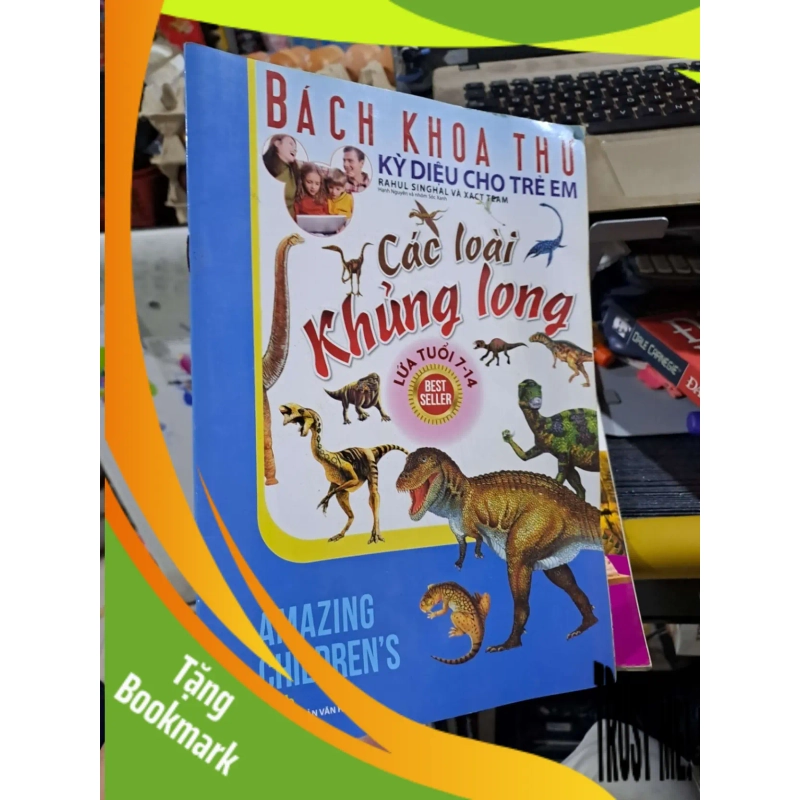 (TẶNG BOOKMARK) Bách Khoa Thư Kỳ Diệu Cho Trẻ Em - Các Loài Khủng Long Lứa Tuổi 7-14 - Rahul Singhal, Xact Team MẸ VÀ BÉ - RBK3012 939012