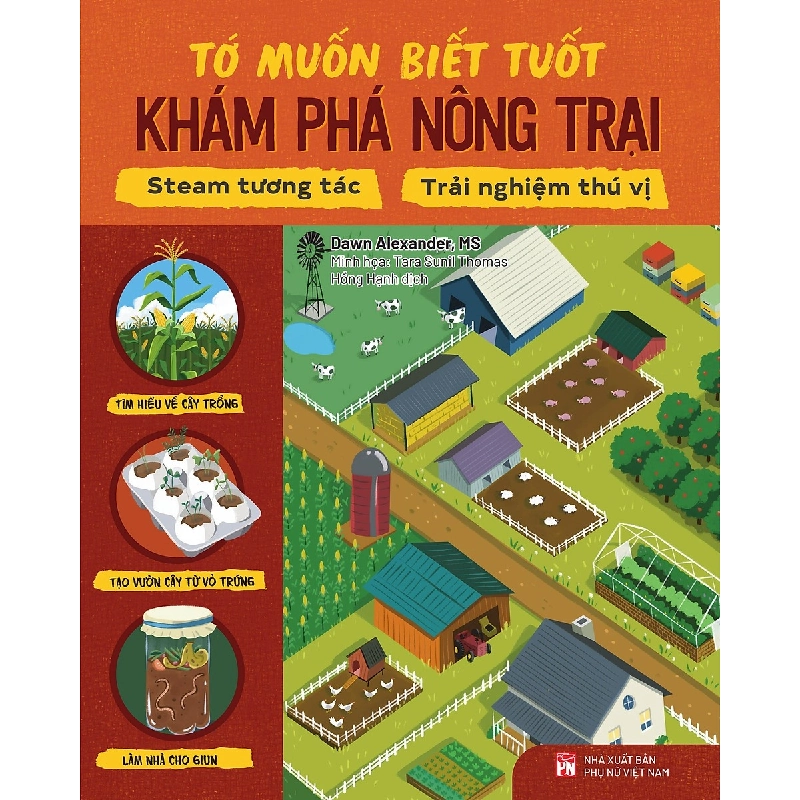 Tớ muốn biết tuốt - Khám phá nông trại - Amber Stott 520477