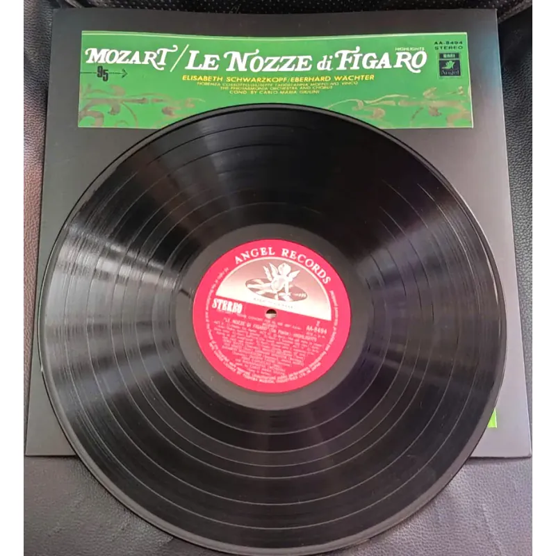 Đĩa than nhạc  MOZART / ĐÁM CƯỚI NÀNG FIGARO (TRÍCH ĐOẠN) 1018062