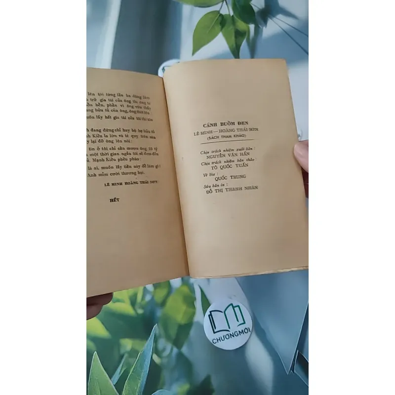 [MIỄN PHÍ BỌC SÁCH] [XƯA] Cánh Buồm Đen (1990) - Lê Minh Hoàng Thái Sơn 997592