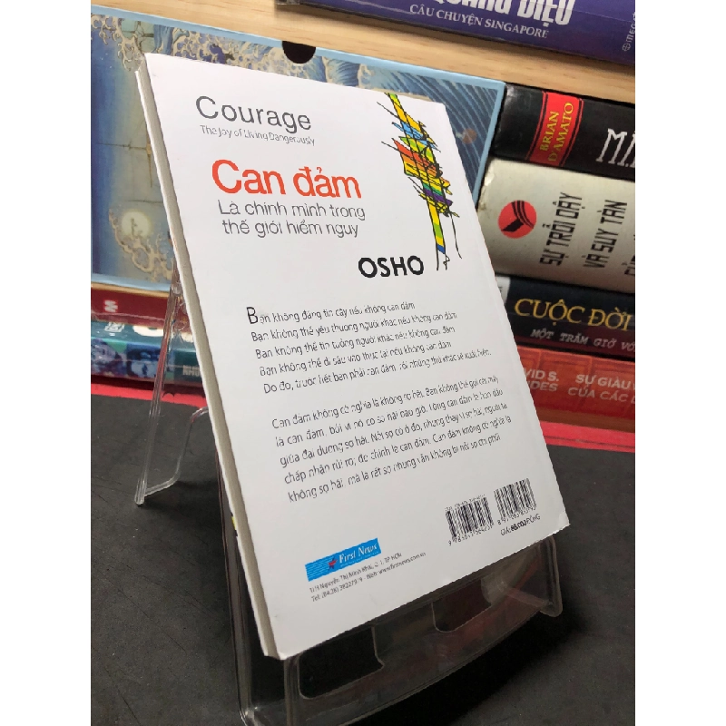 Can đảm - là chính mình trong thế giới hiểm nguy 2022 mới 90% bẩn nhẹ Osho HPB2709 KỸ NĂNG 283668