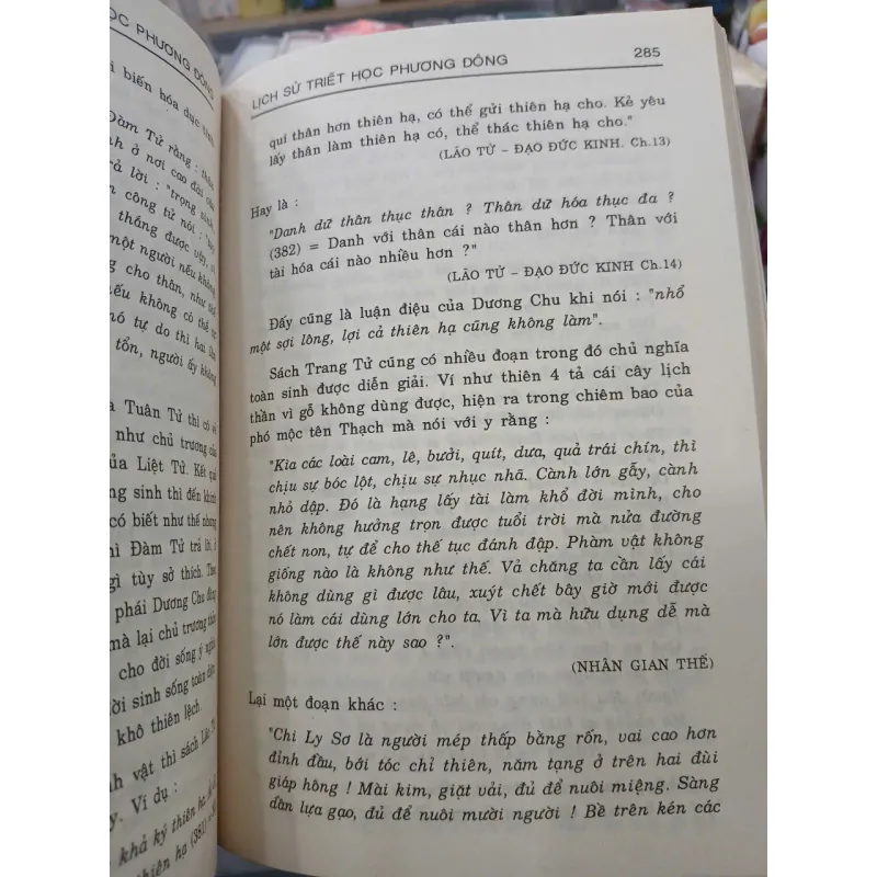 LỊCH SỬ TRIẾT HỌC PHƯƠNG ĐÔNG - NGUYỄN ĐĂNG THỤC 1023129