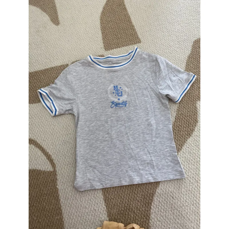 Áo thun nữ màu xám size xxs Cotton:on 1026723