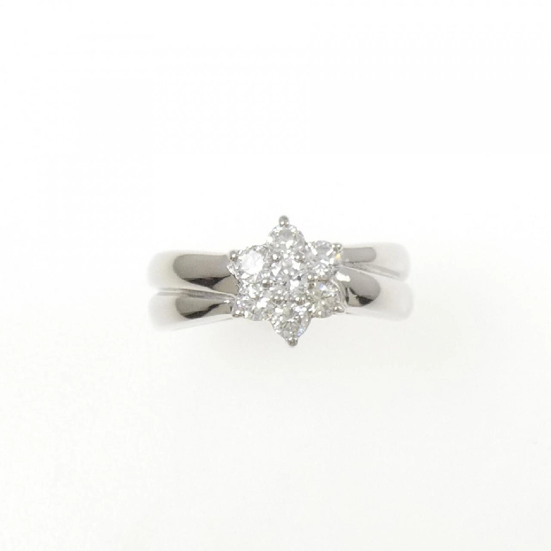 Nhẫn kim cương hoa PT900 0.52CT 667209