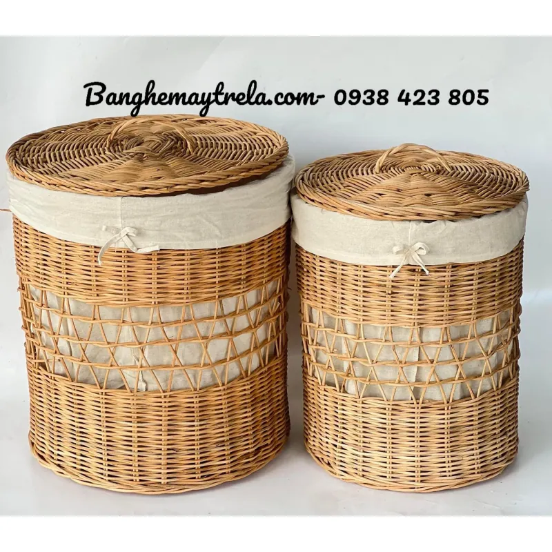 Giỏ mây tròn đụng đồ 733714