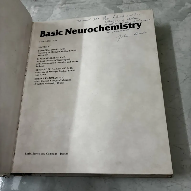 Basic Neurochemistry (Hoá học thần kinh cơ bản) 1040857