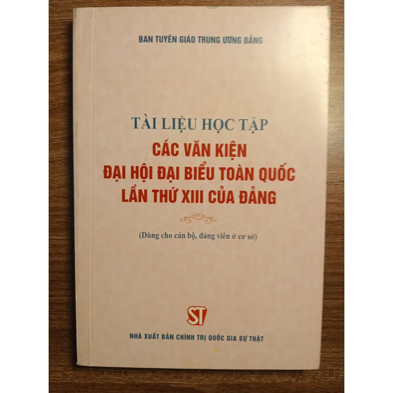 Tài liệu học tập các văn kiện đại hội của Đảng 559306