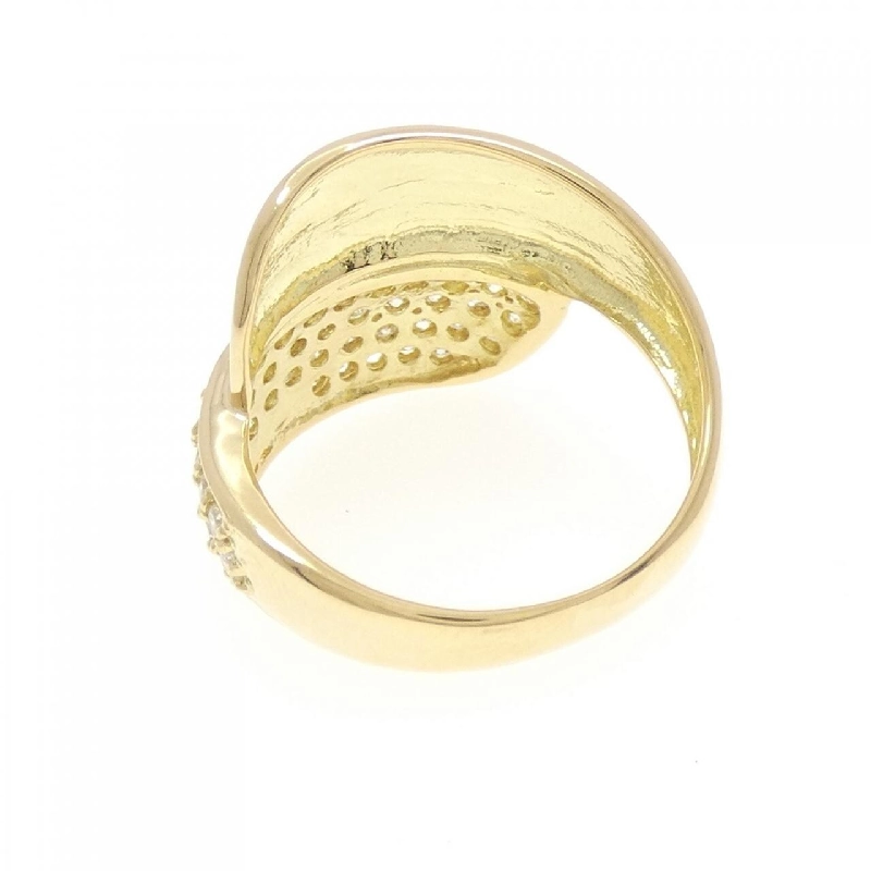 Nhẫn kim cương Pavé K18YG 0.61CT 673035