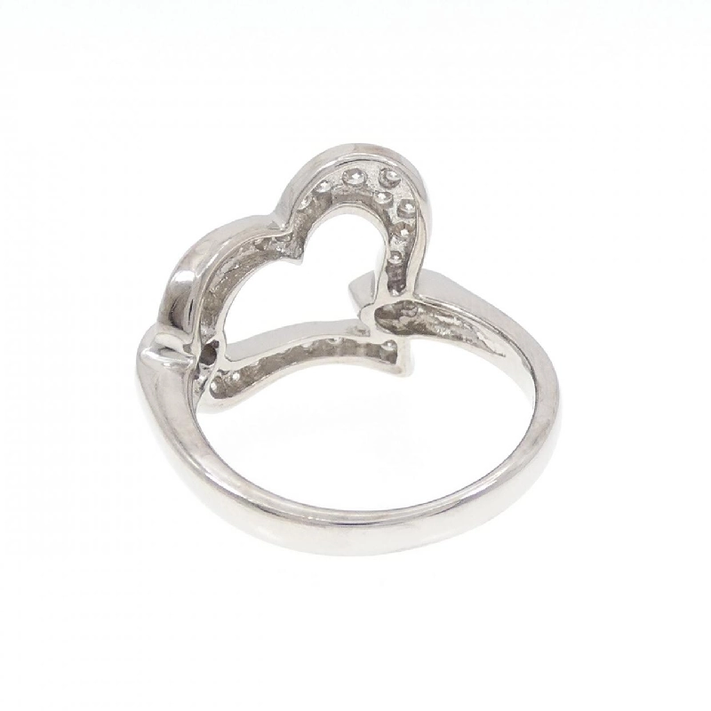 Nhẫn kim cương hình trái tim K18WG 0.40CT - Hàng hiệu Chính hãng 854090