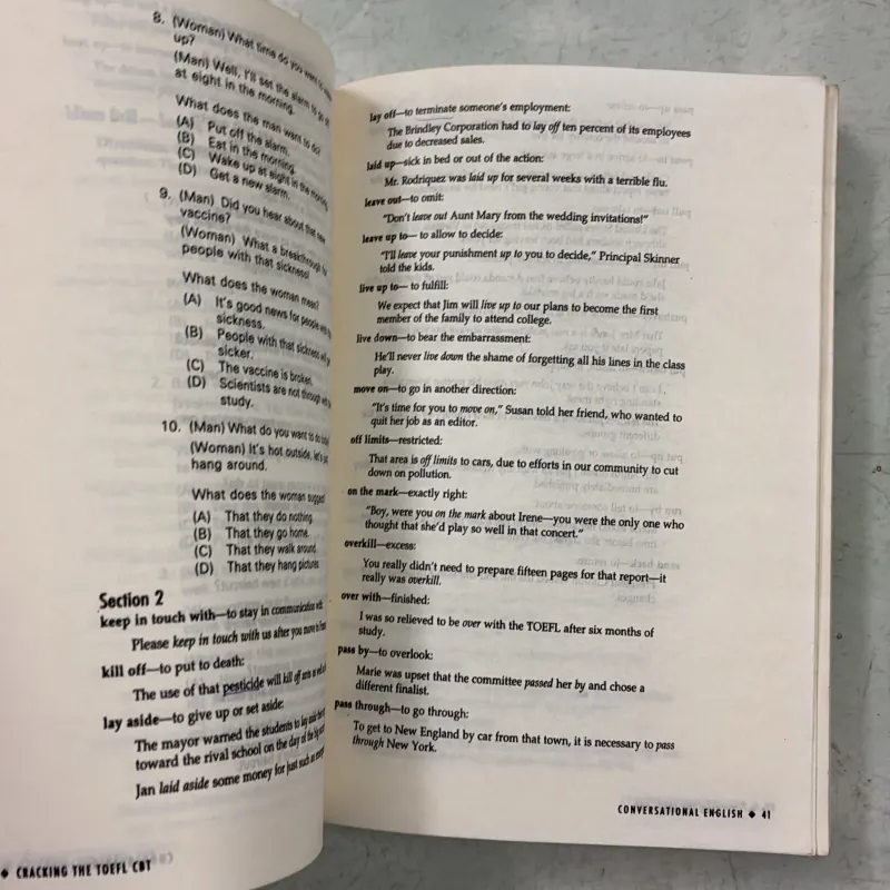 Cracking the TOEFL 987899