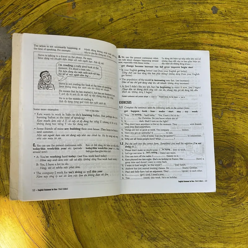 ENGLISH GRAMMAR IN USE 145 BÀI NGỮ PHÁP TIẾNG ANH TRÌNH ĐỘ TRUNG CẤP- RAYMOND MURPHY 719563