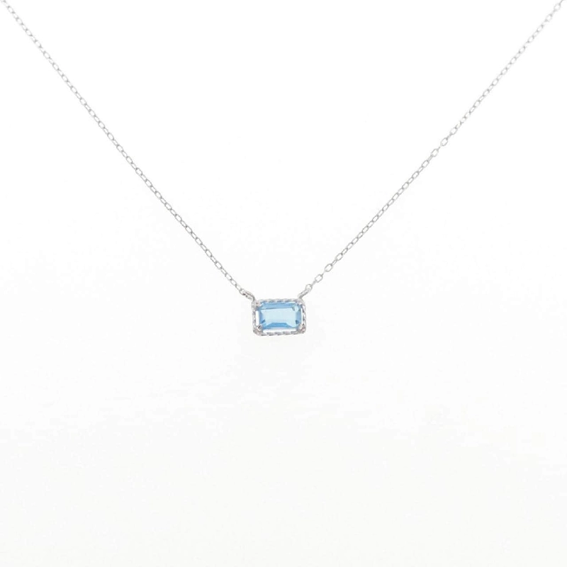 K10WG Blue Topaz Necklace - Hàng hiệu Authentic 859688