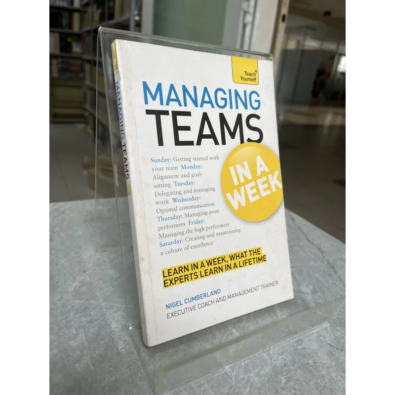 MANAGING TEAMS - NIGEL CUMBERLAND 797397