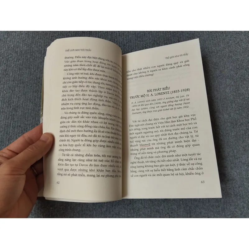 ALBERT EINSTEIN THẾ GIỚI NHƯ TÔI THẤY 717928