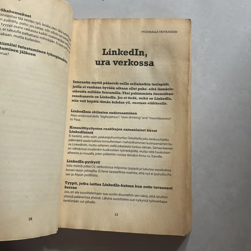 Eniten vituttaa tyo 734492