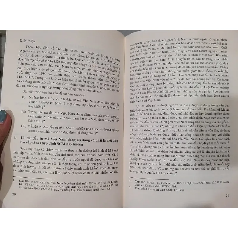 Ưu đãi đầu tư và trợ cấp - Kinh nghiệm cho Việt Nam 711390