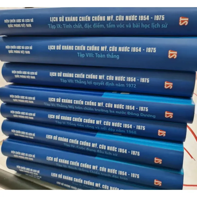 LỊCH SỬ KHÁNG CHIẾN CHỐNG MỸ CỨU NƯỚC  (1945-1975) - Bộ 9 tập bìa cứng 751388