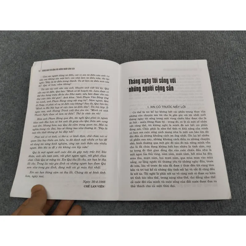THÁNG NGÀY TÔI SỐNG VỚI NHỮNG NGƯỜI CỘNG SẢN 991035