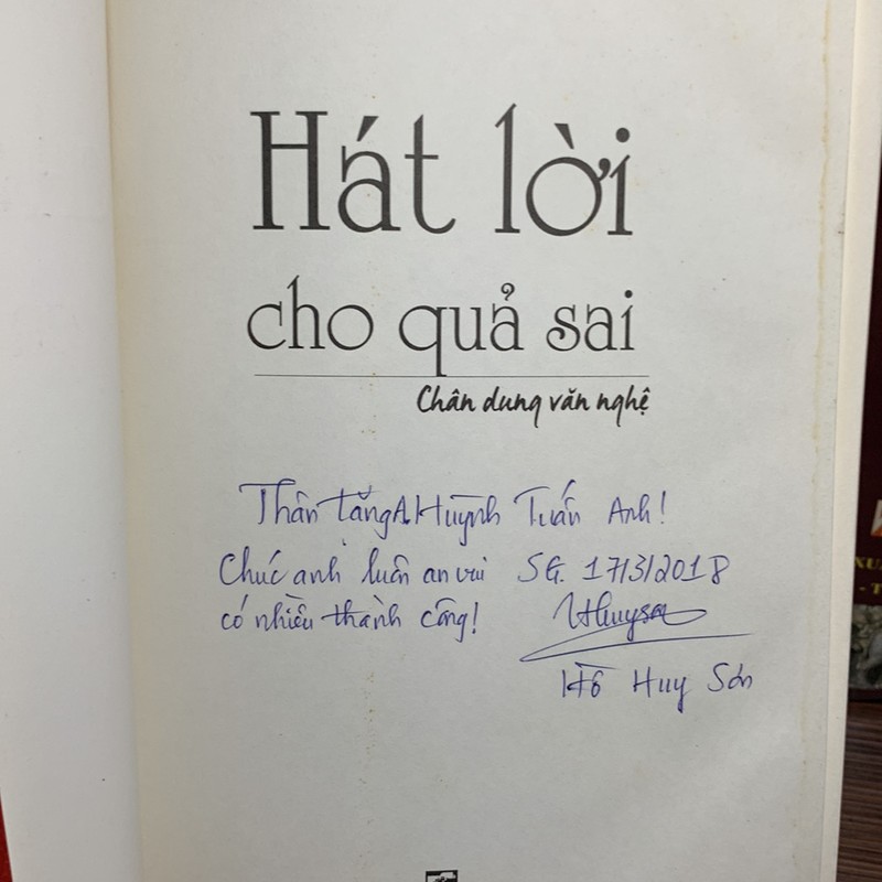 Hát Lời Cho Quả Sai-Tác giả: Hồ Huy Sơn 187495