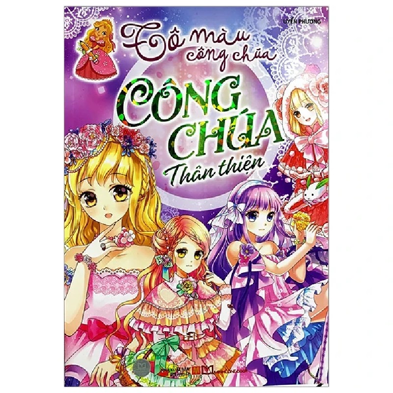 Tô Màu Công Chúa - Công Chúa Thân Thiện - Uyển Phương 185199