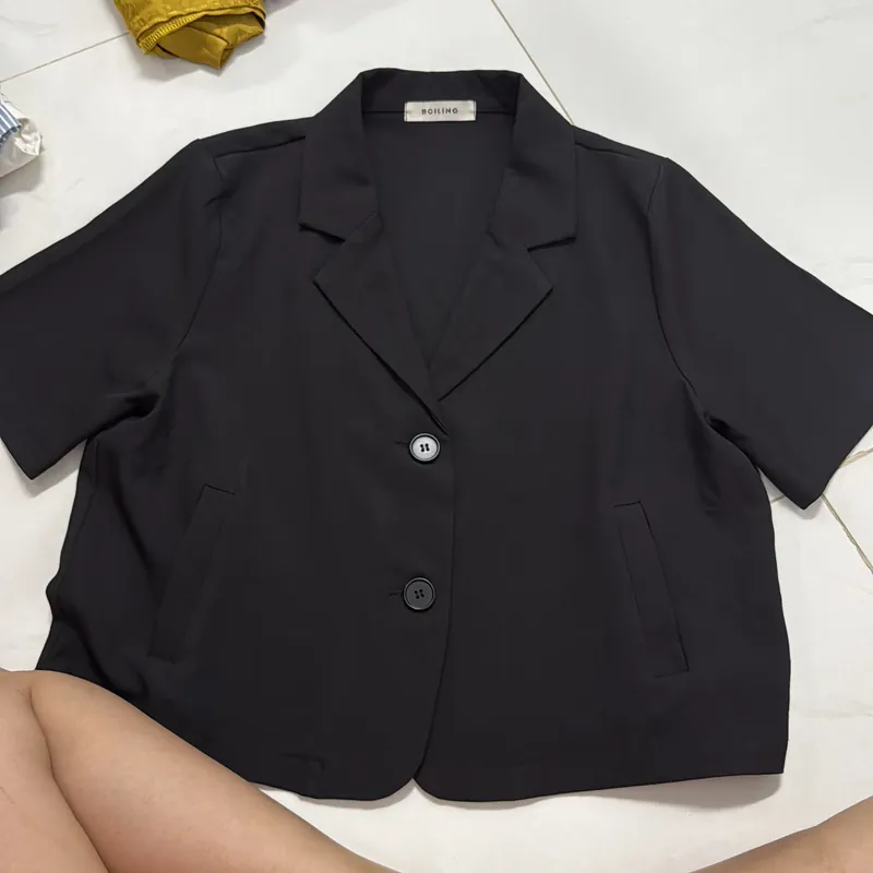 Áo giả vest lững màu đen 740961