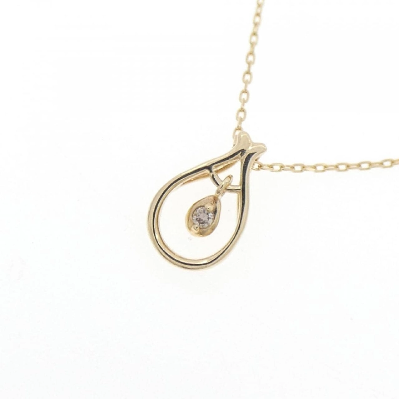 K10YG Dây chuyền kim cương 0.01CT - Hàng hiệu Authentic 856788